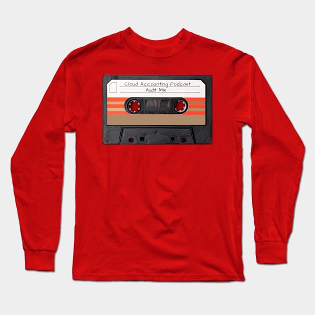 Limited Edition- Audit Mix Long Sleeve T-Shirt by Cloud Accounting Podcast